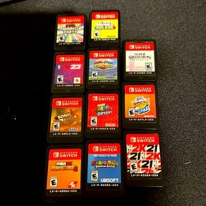 Nintendo switch games